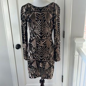 DRESS THE POPULATION look alike dress!